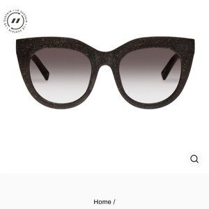 Le Specs Midnight Grass Sunglasses